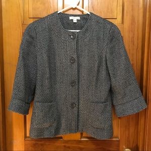 Beautiful grey boucle jacket